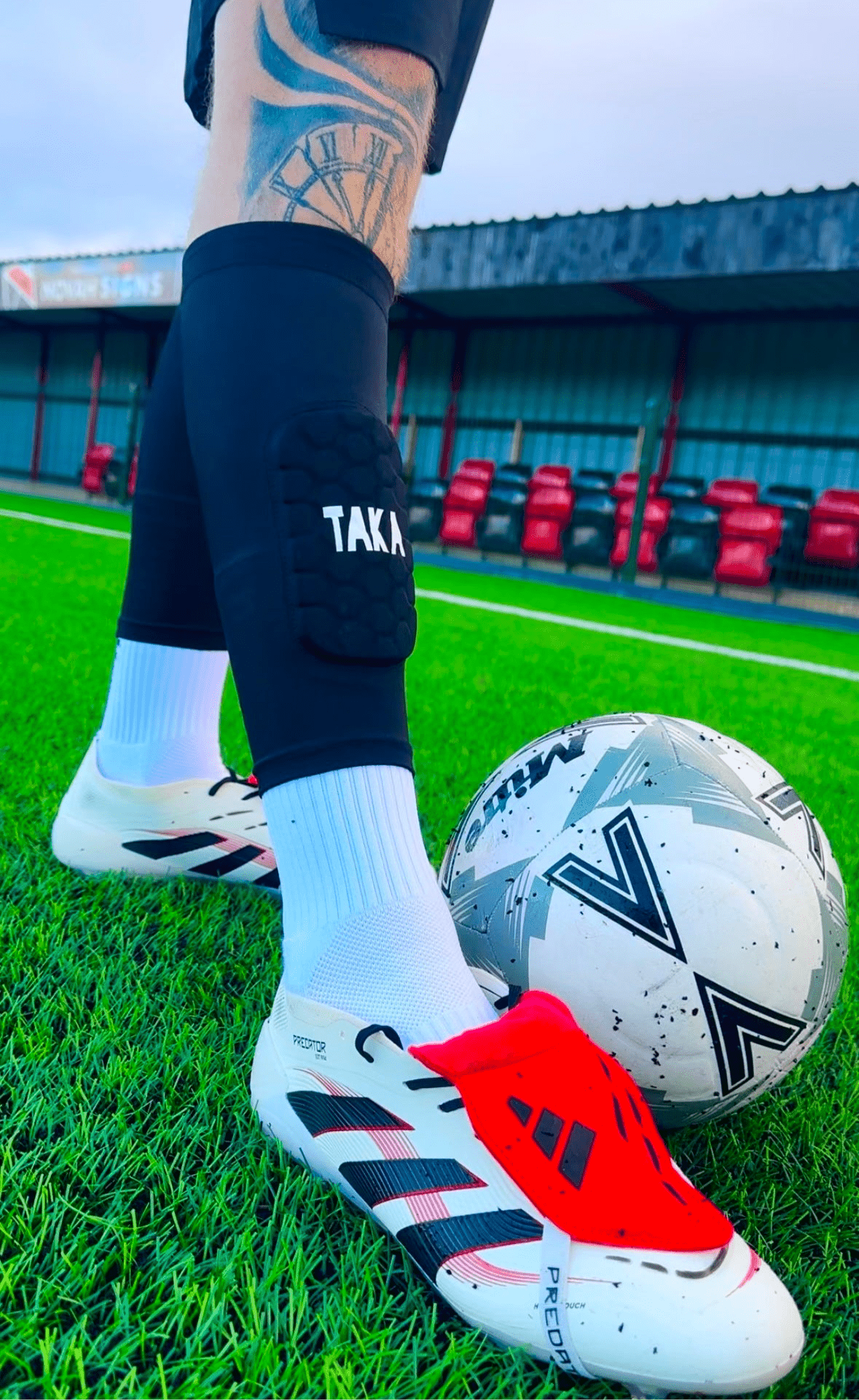 TAKA In - Built Shin Pad Sleeves - TAKA