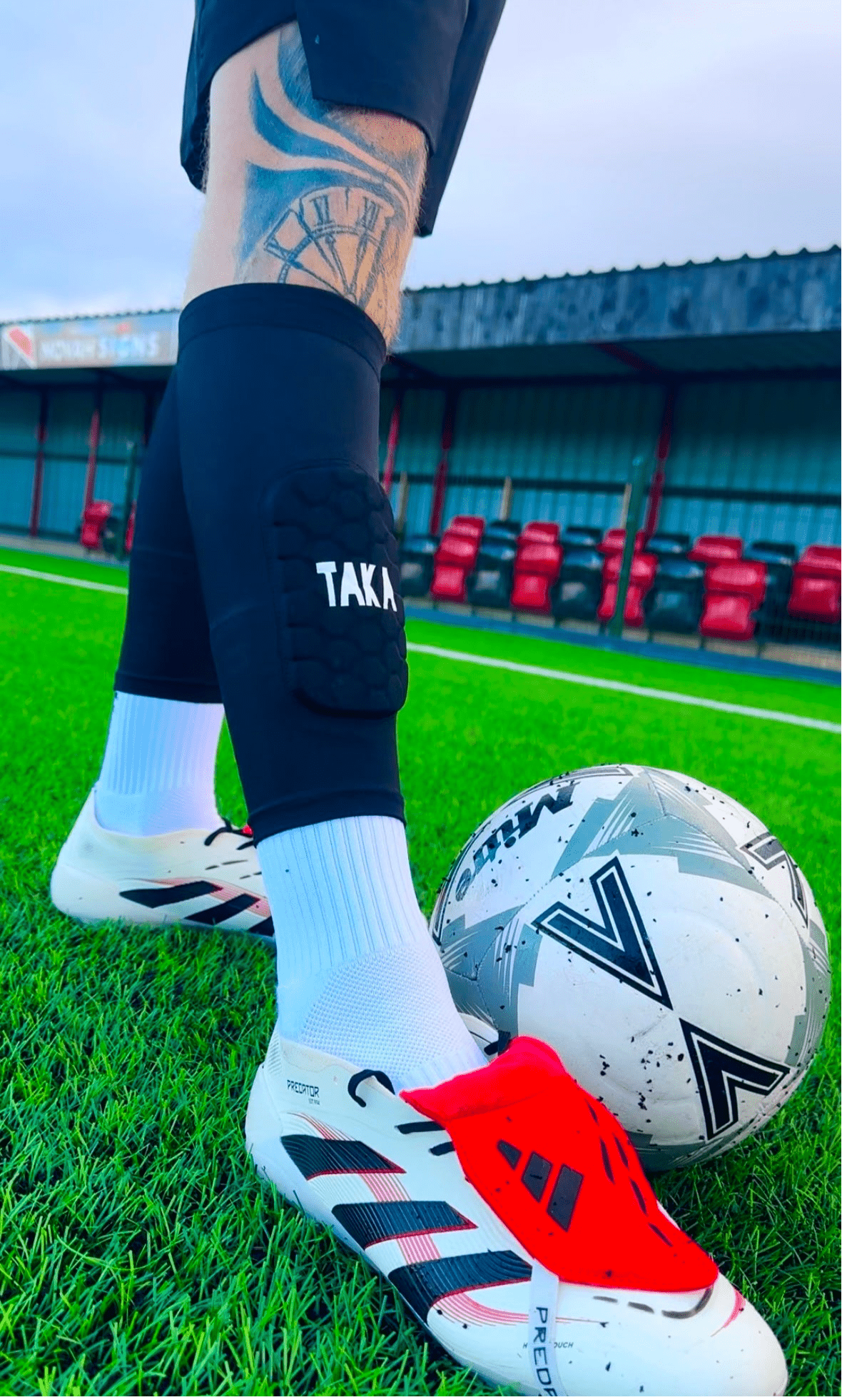 TAKA In - Built Shin Pad Sleeves - TAKA