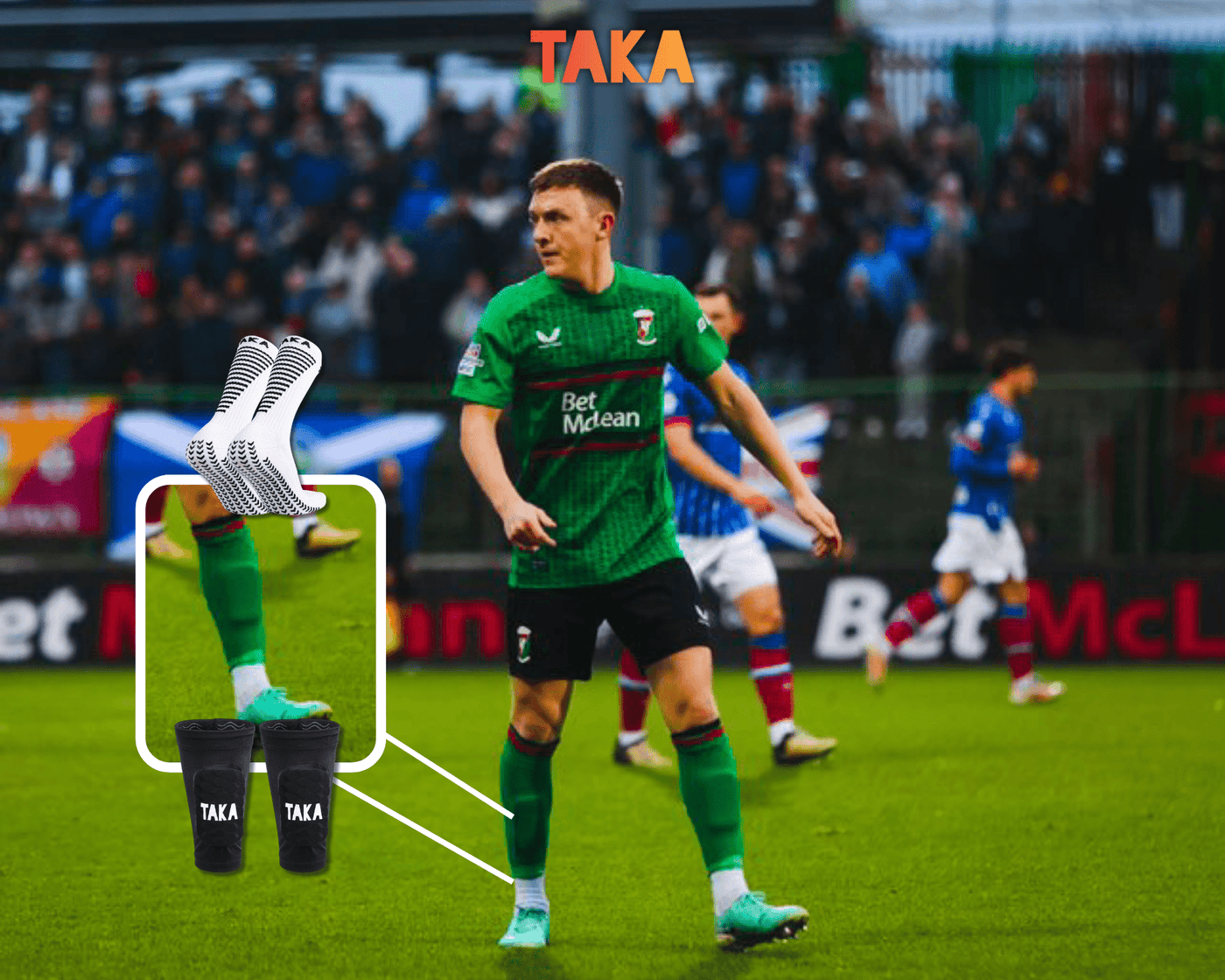 TAKA In - Built Shin Pad Sleeves - TAKA