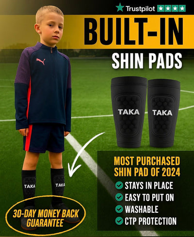 TAKA In - Built Shin Pad Sleeves - TAKA